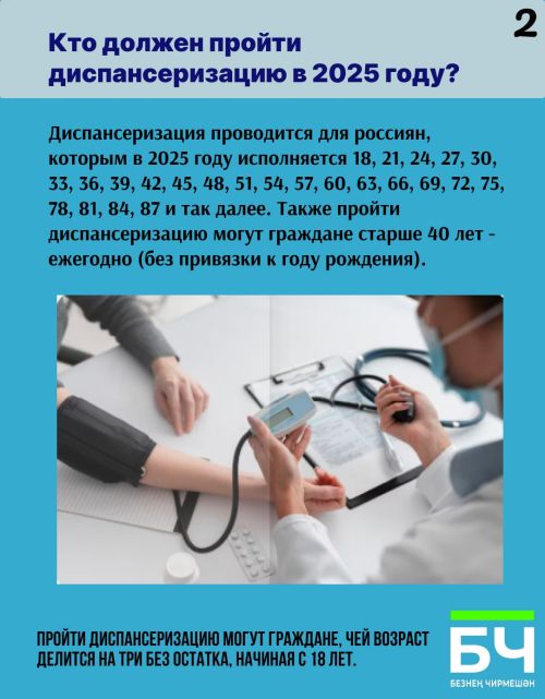 Напоминалка про диспансеризацию. ​​​​​​​ Вы уже запланировали? (карточки)