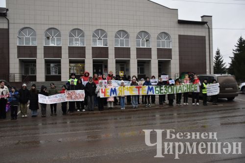 Черемшанские школьники и студенты призвали быть осторожными на дорогах