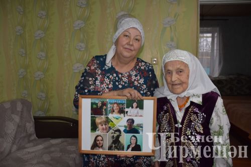 Югары Кәминкәдән Мәснүга Таҗиева Суслонгерда мич ягып торган