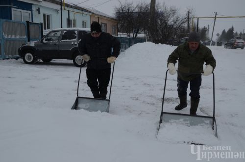 В Черемшан зима пришла такая же, как и в 1996 году