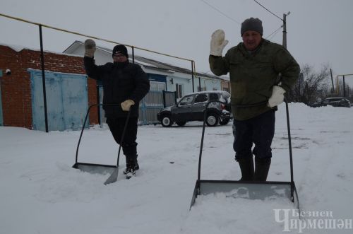 В Черемшан зима пришла такая же, как и в 1996 году