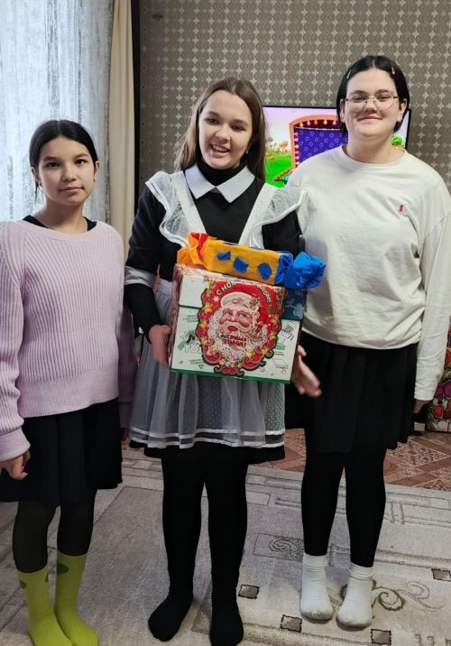 Черемшанские лицеисты подарили детям праздник