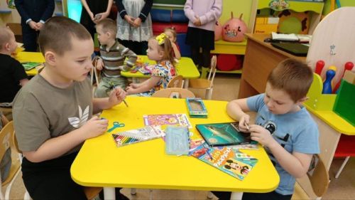 Черемшанские лицеисты подарили детям праздник