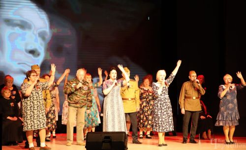 Чирмешәндә Казаннан килгән ветераннар чыгыш ясады