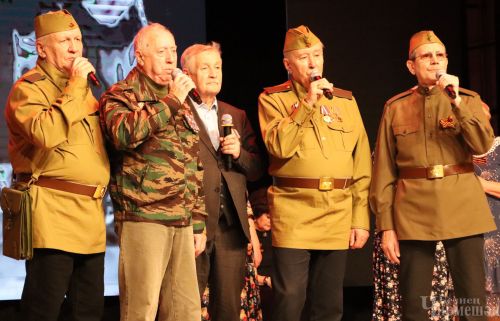 Чирмешәндә Казаннан килгән ветераннар чыгыш ясады