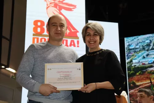 Чирмешән районының алдынгы комбайнчыларына сертификатлар тапшырдылар