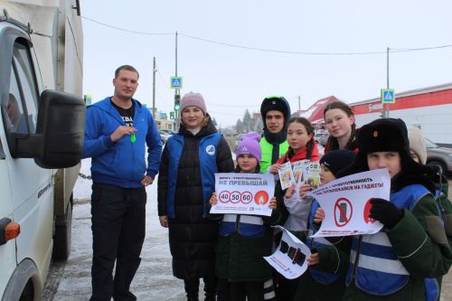 Чирмешән кадетлары автоинспекторлар белән рейдка чыкты