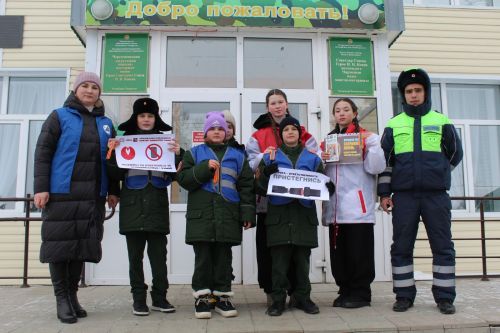 Чирмешән кадетлары автоинспекторлар белән рейдка чыкты