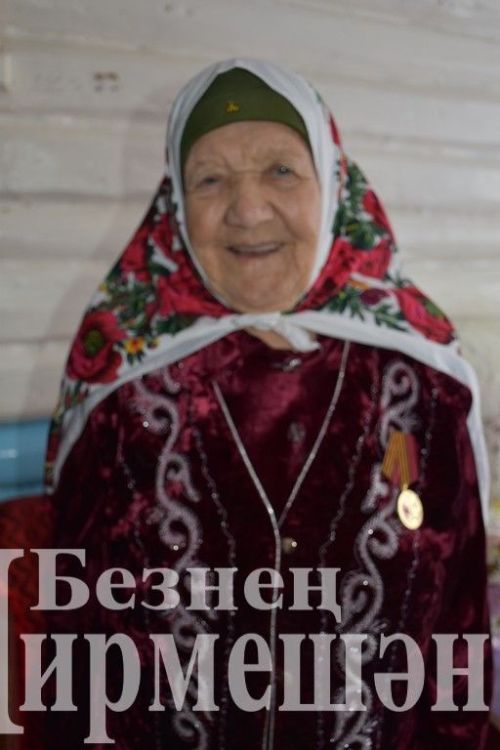 Түбән Чегодай авылыннан 95 яшьлек Әминә әби Мөхәммәтшина больница юлларын таптаган кеше түгел
