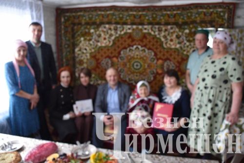 Түбән Чегодай авылыннан 95 яшьлек Әминә әби Мөхәммәтшина больница юлларын таптаган кеше түгел