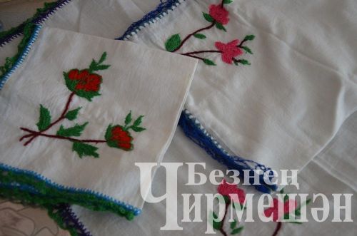 Кармыштан Илсөя Гыймадиева кияүгә чыкканда бирнәне үзе әзерләгән