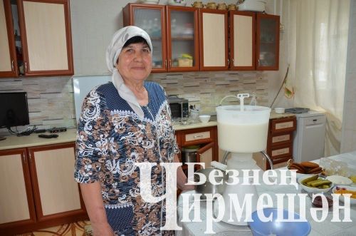 Утыз Имән авылына шәһәрдән күчеп кайткан Дәүләтгәрәевлар “сөт бизнесы” ачкан