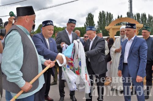 Чирмешән егете Самара Сабан туеннан зур тәкә алып кайтты