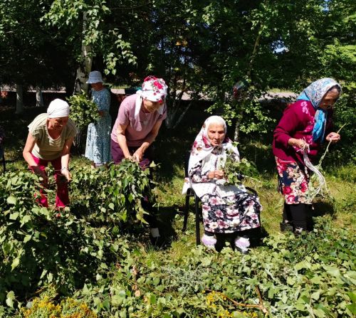Югары Кәминкә авылында «Миннек бәйләү» йоласы оештырганнар