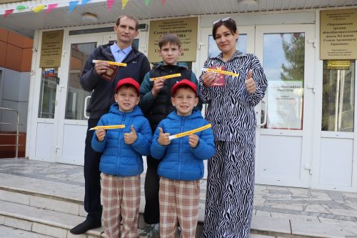 Чирмешәннән Гришаниннар сайлауга балалары белән йөрергә гадәтләнгән