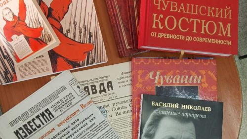 Чирмешән музеена 1945 елның 9 маенда чыккан газеталар тапшырганнар