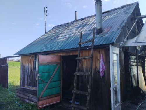 Чирмешән районының Иске Элмәле авылында мунча янган