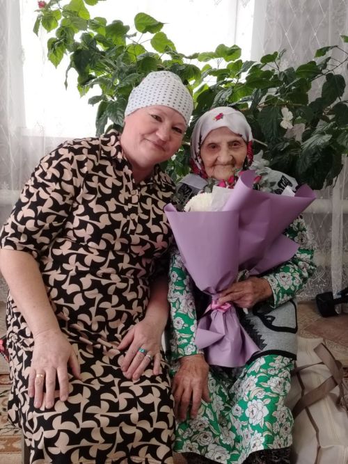 Чирмешән районында бер көнне ике юбилярны 95 яшьлекләре белән котладылар