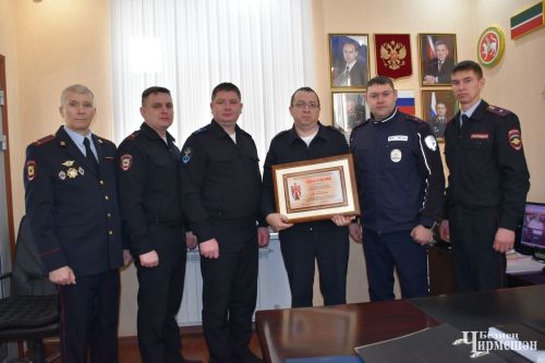 Чирмешән полиция бүлеге республикада икенче урын алды