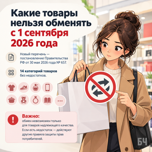Внимание: правила обмена обновлены с 1 сентября