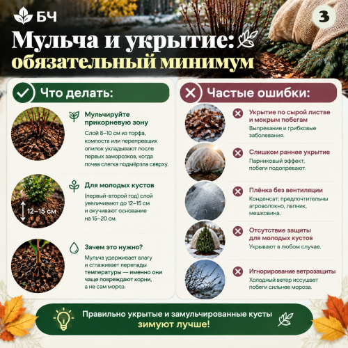 Готовим гортензию метельчатую к холодам