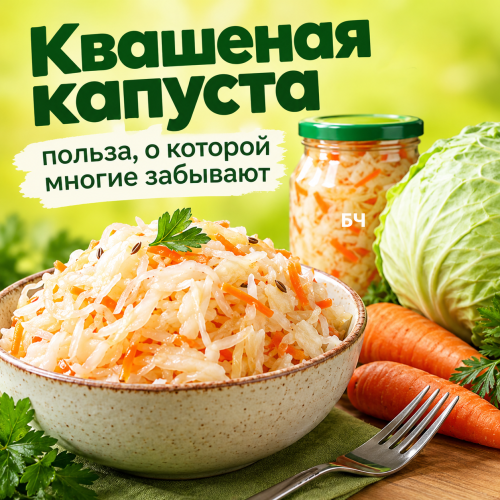 Квашеная капуста: польза, о которой многие забывают