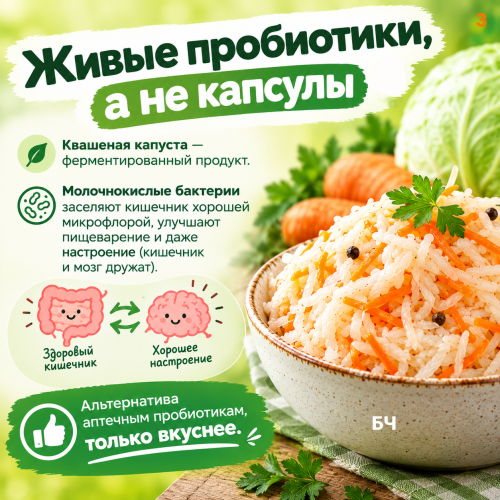 Квашеная капуста: польза, о которой многие забывают
