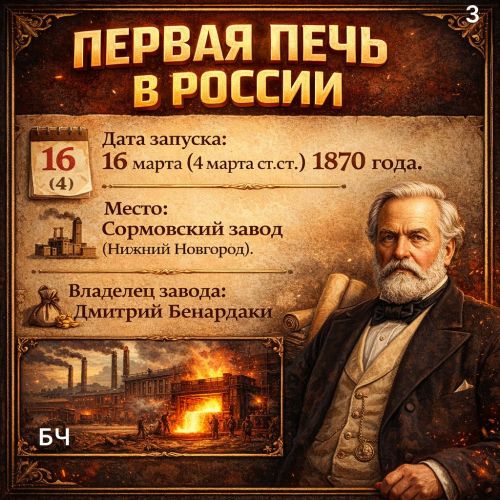 Огонь, который ковал Победу: История мартеновской печи в России (карточки)