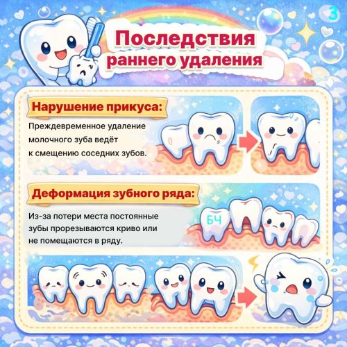 Молочные зубы: лечить или нет? (карточки)