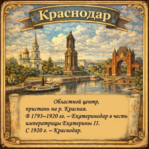 Карта перемен: чьи имена носили знакомые города (карточки)