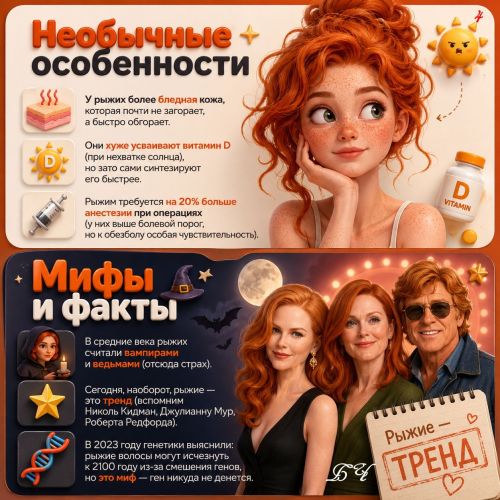 Всемирный день рыжих (карточки)