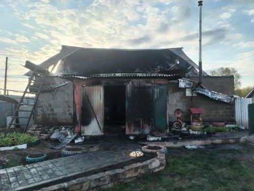 Урманасты Үтәмештә янгын бер гаиләне тораксыз калдырды