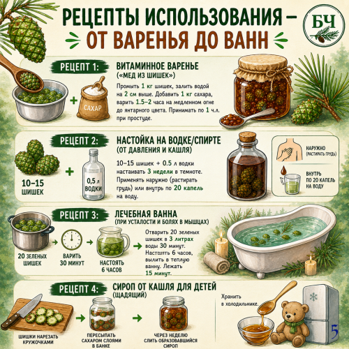 Полезный лесной продукт (карточки)