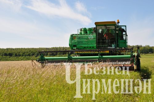Чирмешән районында уракка 77 комбайн чыгачак