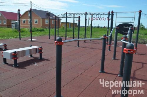 Чирмешәндә ГТО тапшыру өчен мәйданчык төзелде