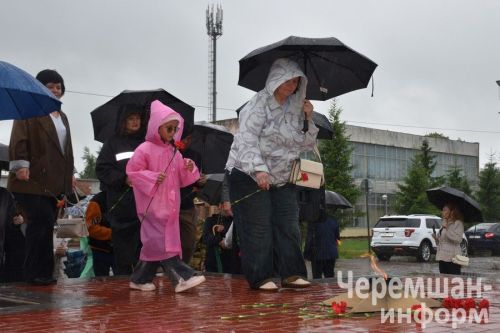 В Черемшане почтили память павших в Великой Отечественной войне