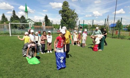 Дети села Старое Кадеево искали монеты в катыке