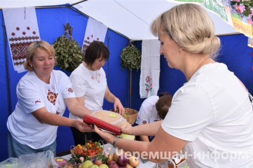 В Черемшане августовская педагогическая конференция стартовала благотворительной ярмаркой