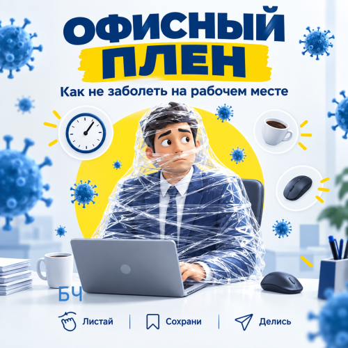 Как не заболеть на рабочем месте