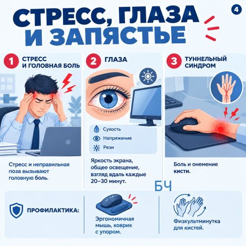 Как не заболеть на рабочем месте