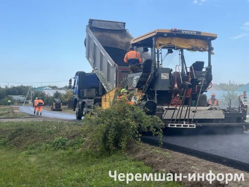 Чирмешәннең Татарстан һәм Төньяк урамнарын асфальтлы юл белән тоташтырдылар