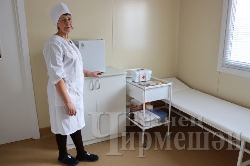 Түбән Кармалкада модульле ФАП ачылды (ФОТОРЕПОРТАЖ)