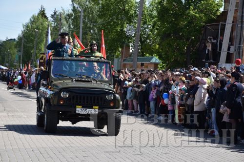 Чирмешәнлеләр Бөек Җиңү бәйрәмен билгеләп үтте (ФОТОРЕПОРТАЖ)