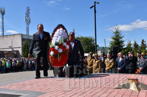 Чирмешәнлеләр Бөек Җиңү бәйрәмен билгеләп үтте (ФОТОРЕПОРТАЖ)