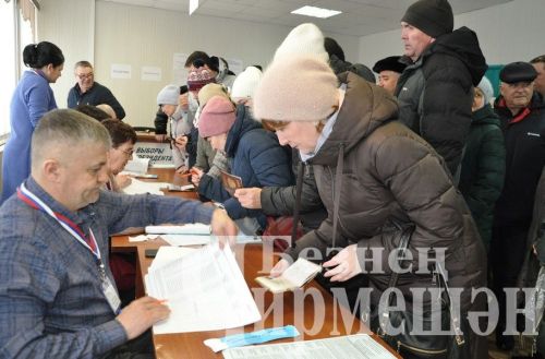 Черемшанцы принимают активное участие на выборах Президента России (ФОТОРЕПОРТАЖ)
