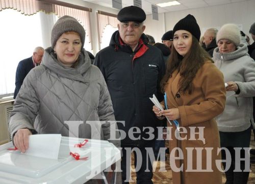 Черемшанцы принимают активное участие на выборах Президента России (ФОТОРЕПОРТАЖ)