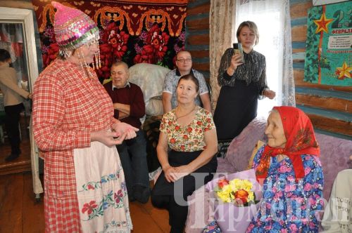 Яңа Элмәледән Зинаида Бочкова юбилеена авыл артистлары да килде (ФОТОРЕПОРТАЖ)