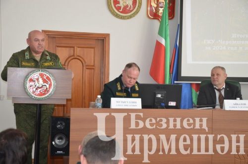 Чирмешән урманчыларының иң осталарын хезмәт коллективы җыенында бүләкләделәр (ФОТОРЕПОРТАЖ)