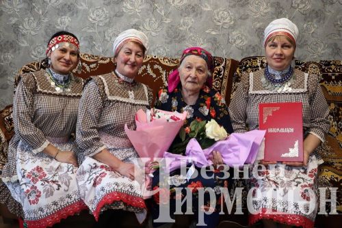 Лагеркадан Вера Гордеевага 90 яшь тулды (ФОТОРЕПОРТАЖ)