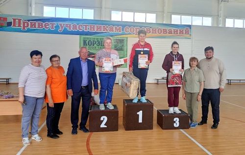 В Черемшане прошла спартакиада "Третий возраст", посвященный 80-летию Победы